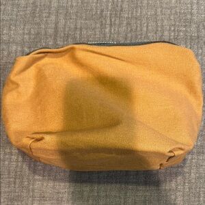 Mustard  Canvas Pouch